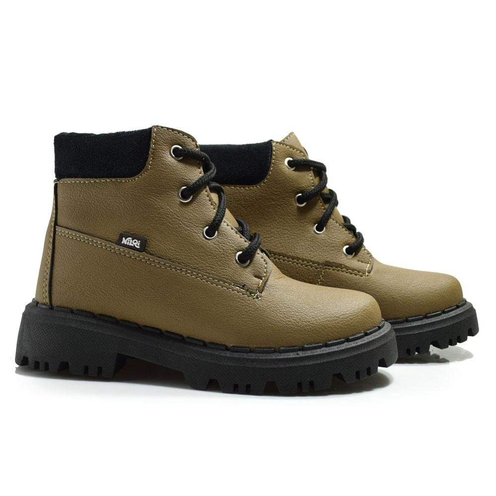 Coturno de Menino Nilqi 1650.07 Marrom 2