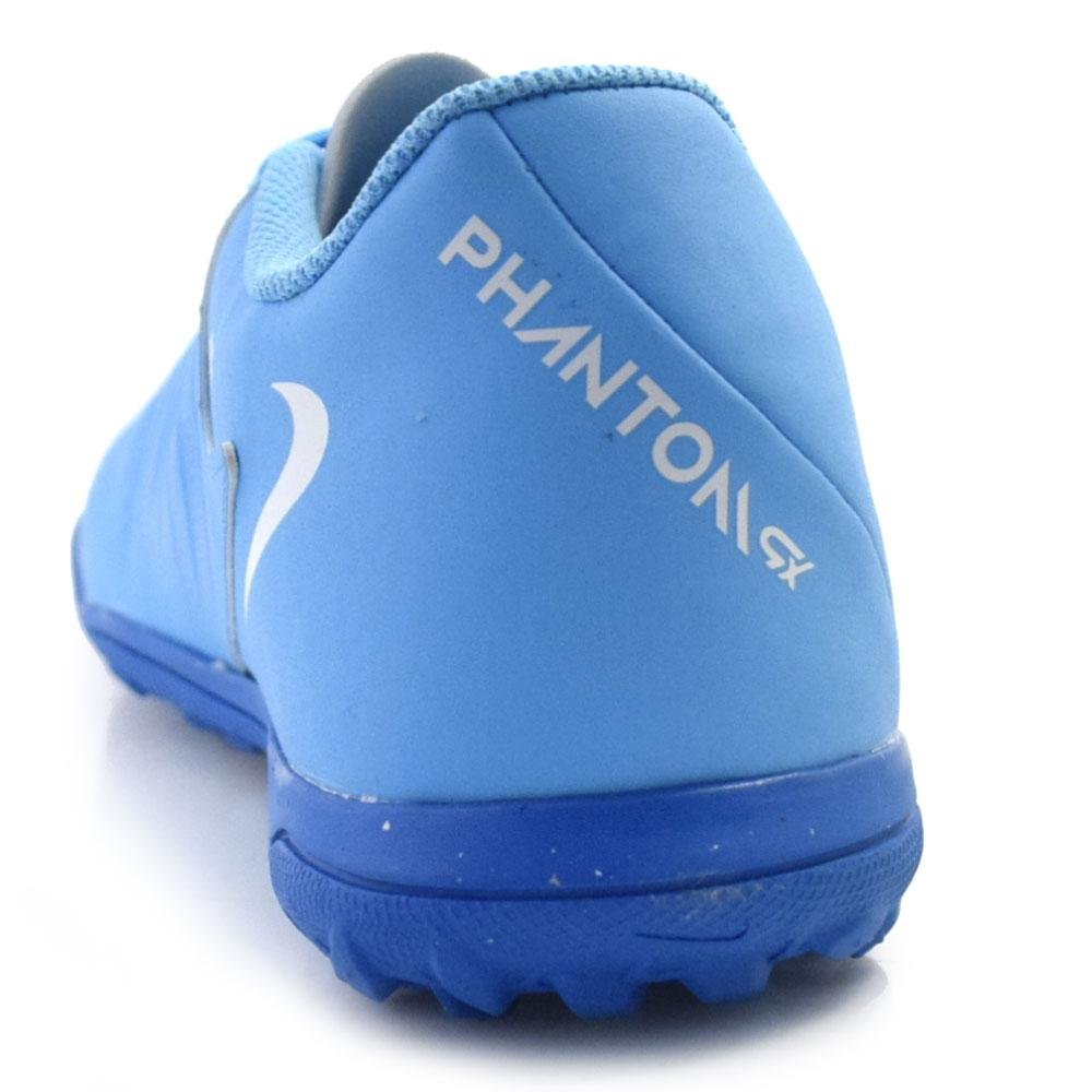 Chuteira Society Nike Phantom FJ2587-400 Azul 5