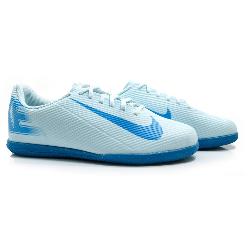 Chuteira de Futsal Infantil Nike Vapor FQ8289-400 JR Azul 2