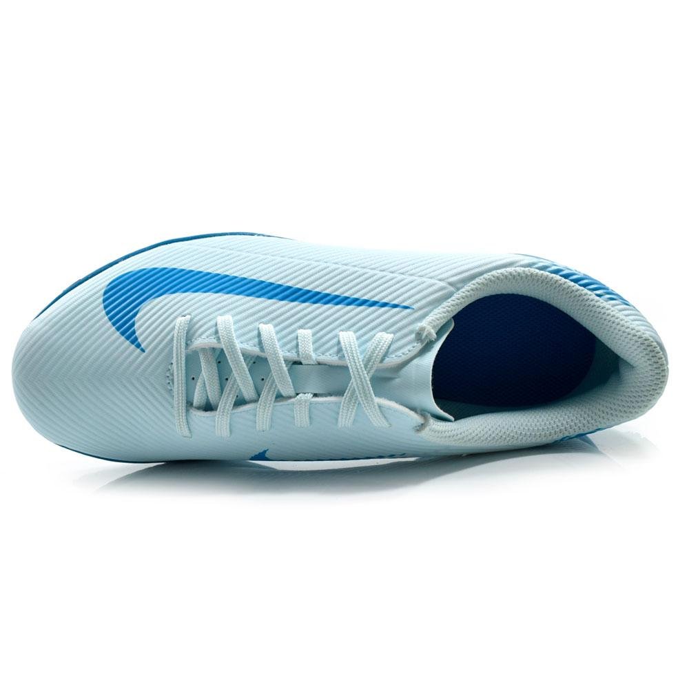 Chuteira de Futsal Infantil Nike Vapor FQ8289-400 JR Azul 6