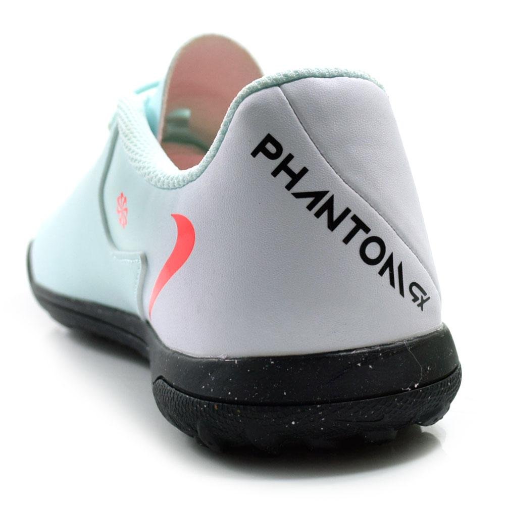 Chuteira Society Infantil Nike Phantom FJ2604-300 JR Verde 4