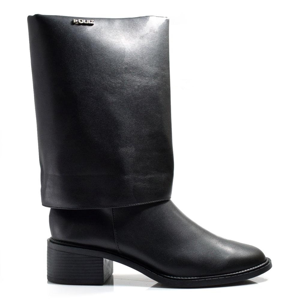 Bota com Lapela Feminina Quiz 69-1938-17 Preto 3