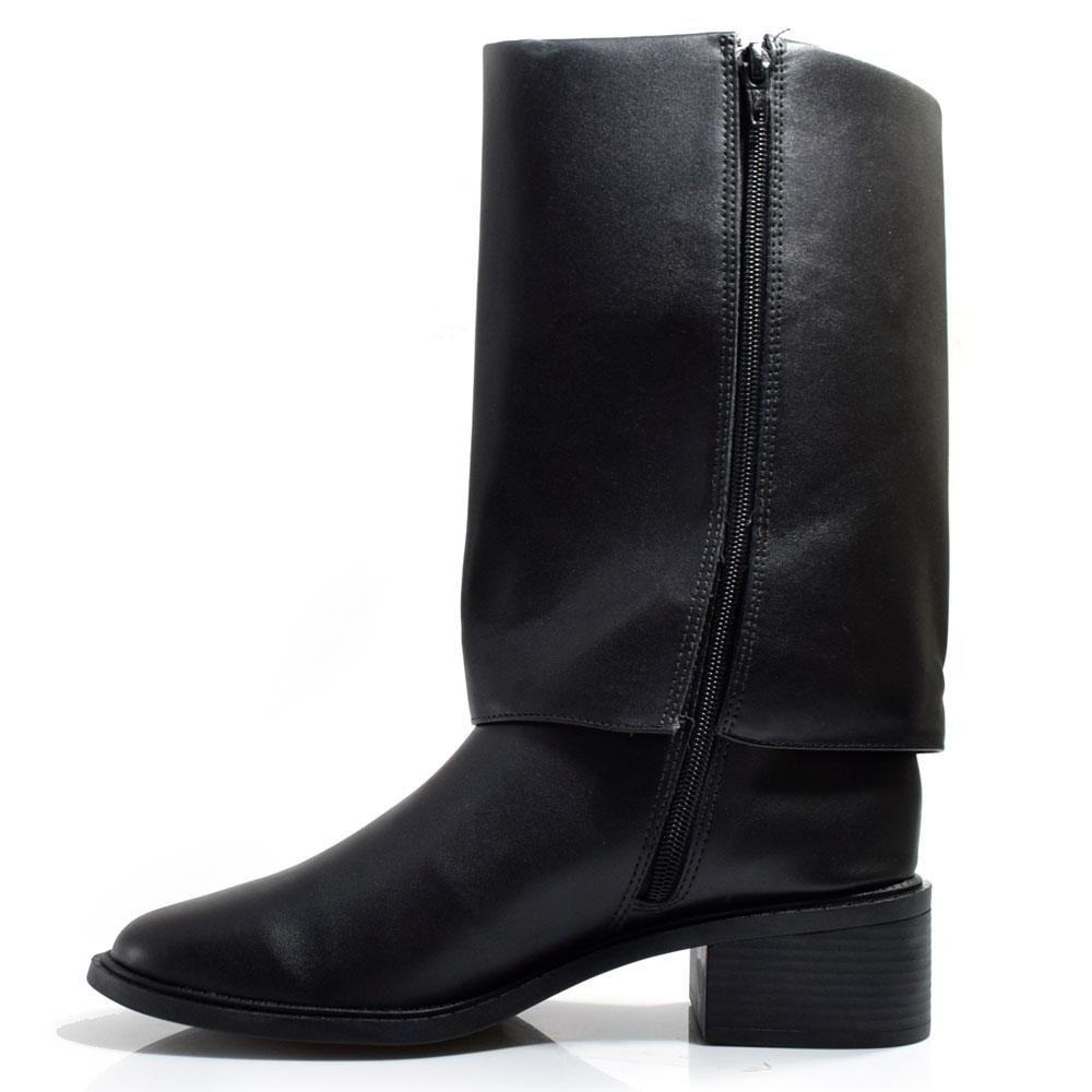 Bota com Lapela Feminina Quiz 69-1938-17 Preto 5