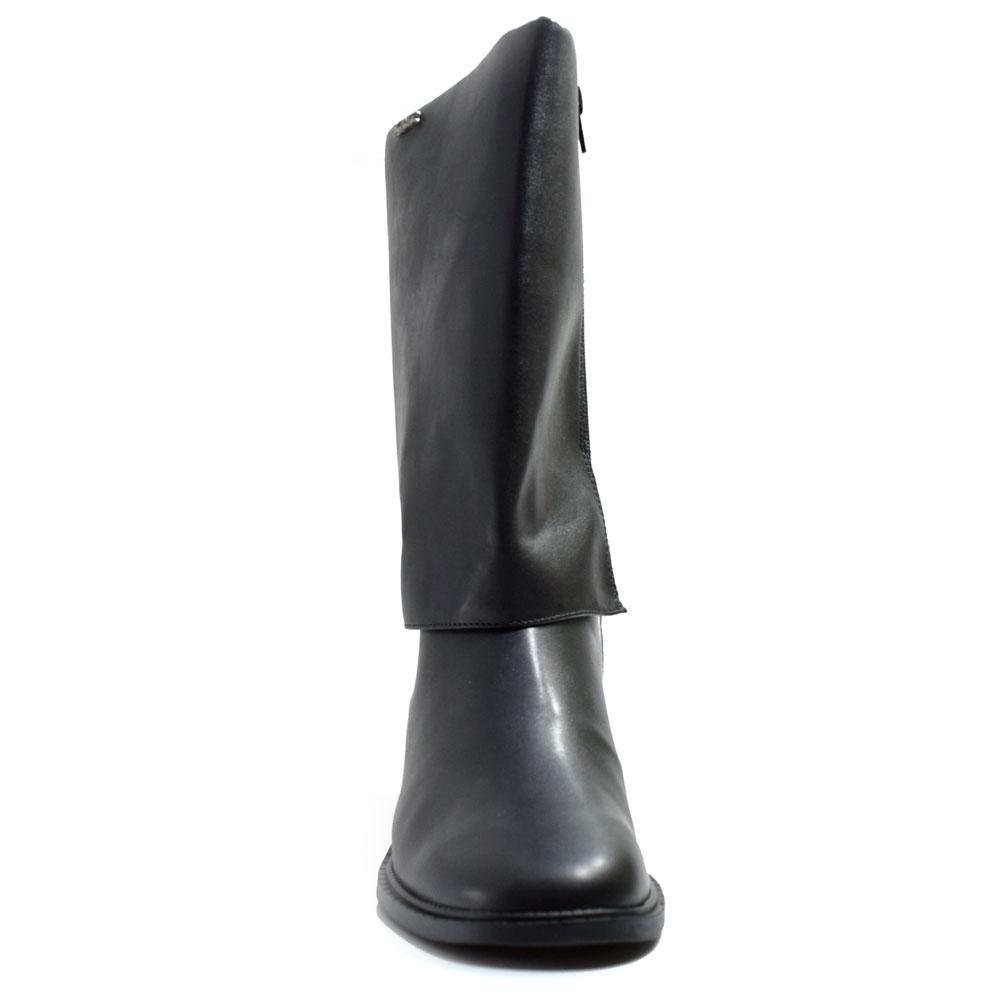 Bota com Lapela Feminina Quiz 69-1938-17 Preto 6