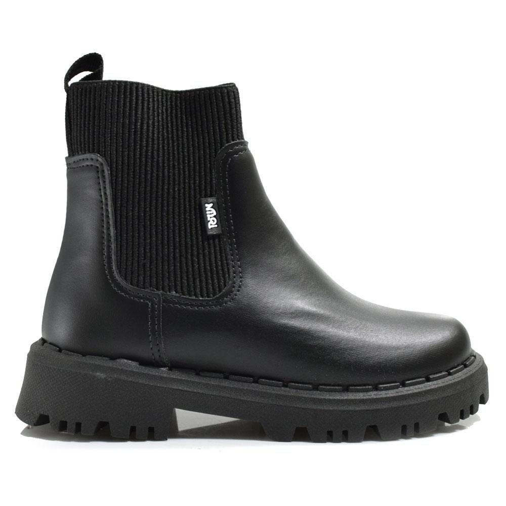 Coturno Infantil Nilqi 1650.05 Preto 3
