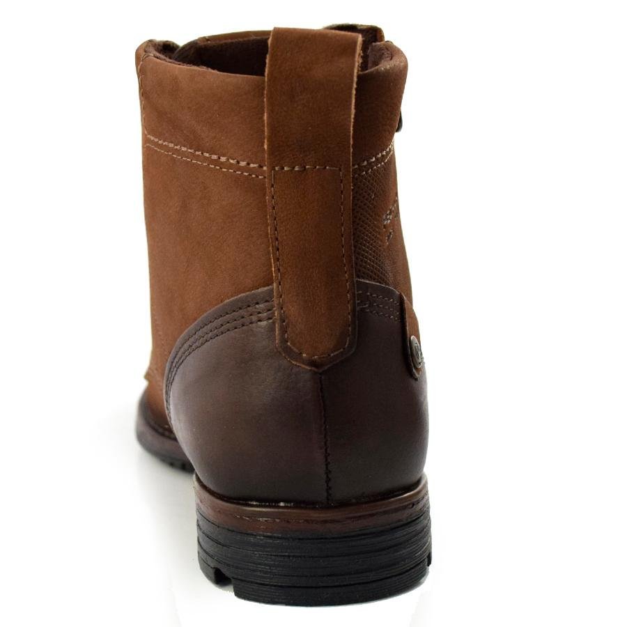 Coturno Masculino de Couro Pegada 180745 Marrom 4