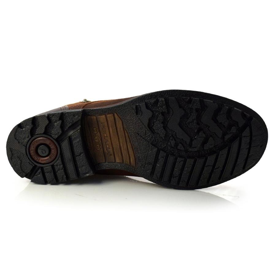 Coturno Masculino de Couro Pegada 180745 Marrom 7