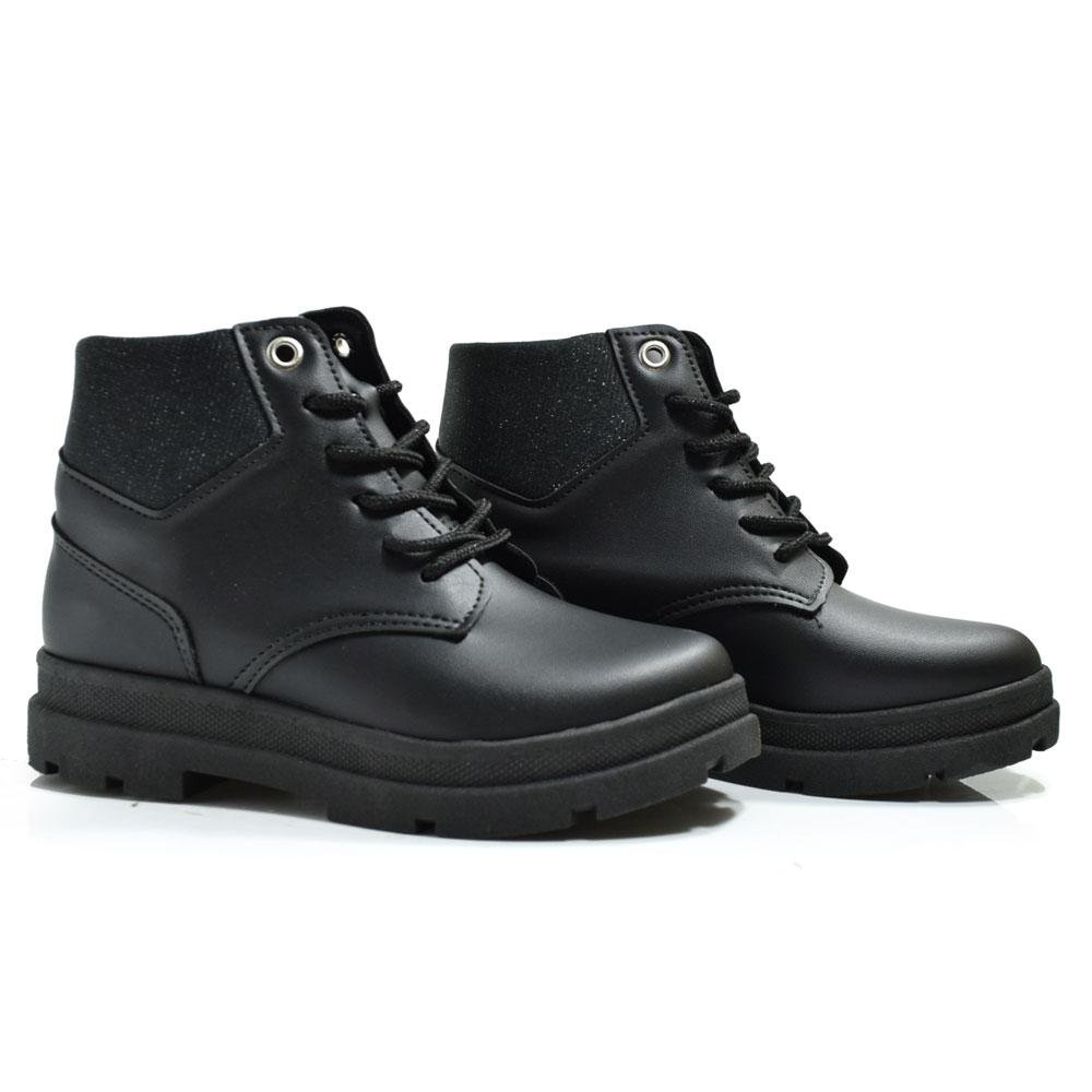 Coturno Infantil Kidy 363-0033 Preto 2