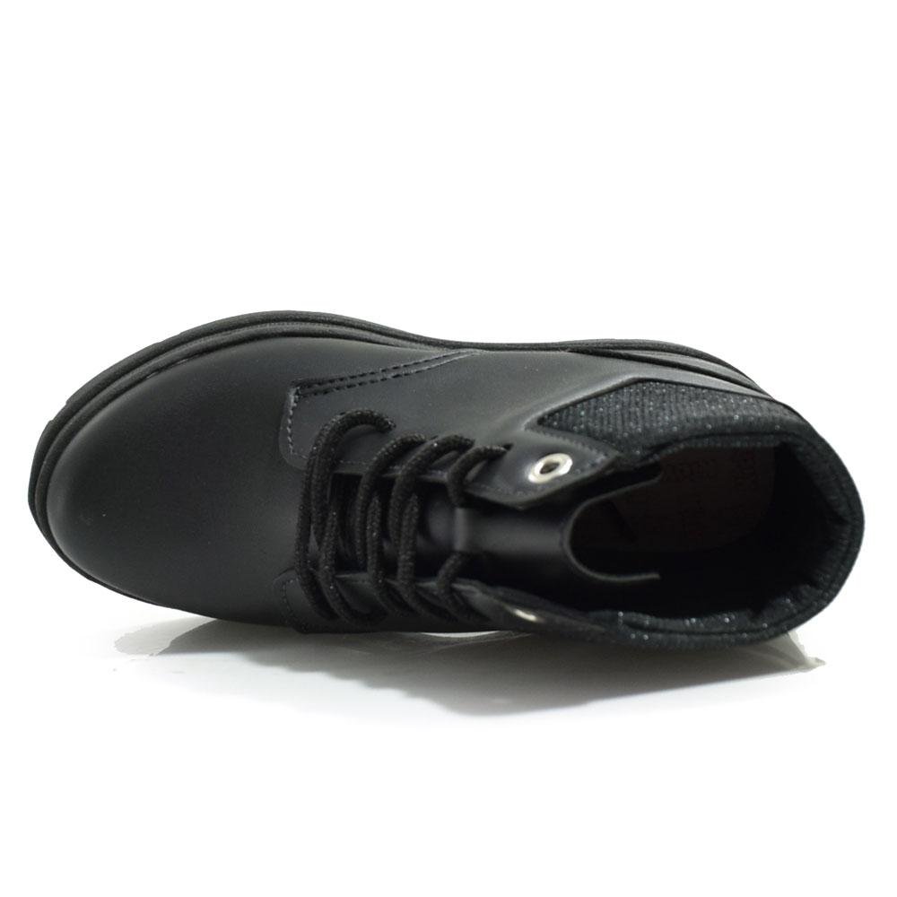 Coturno Infantil Kidy 363-0033 Preto 6