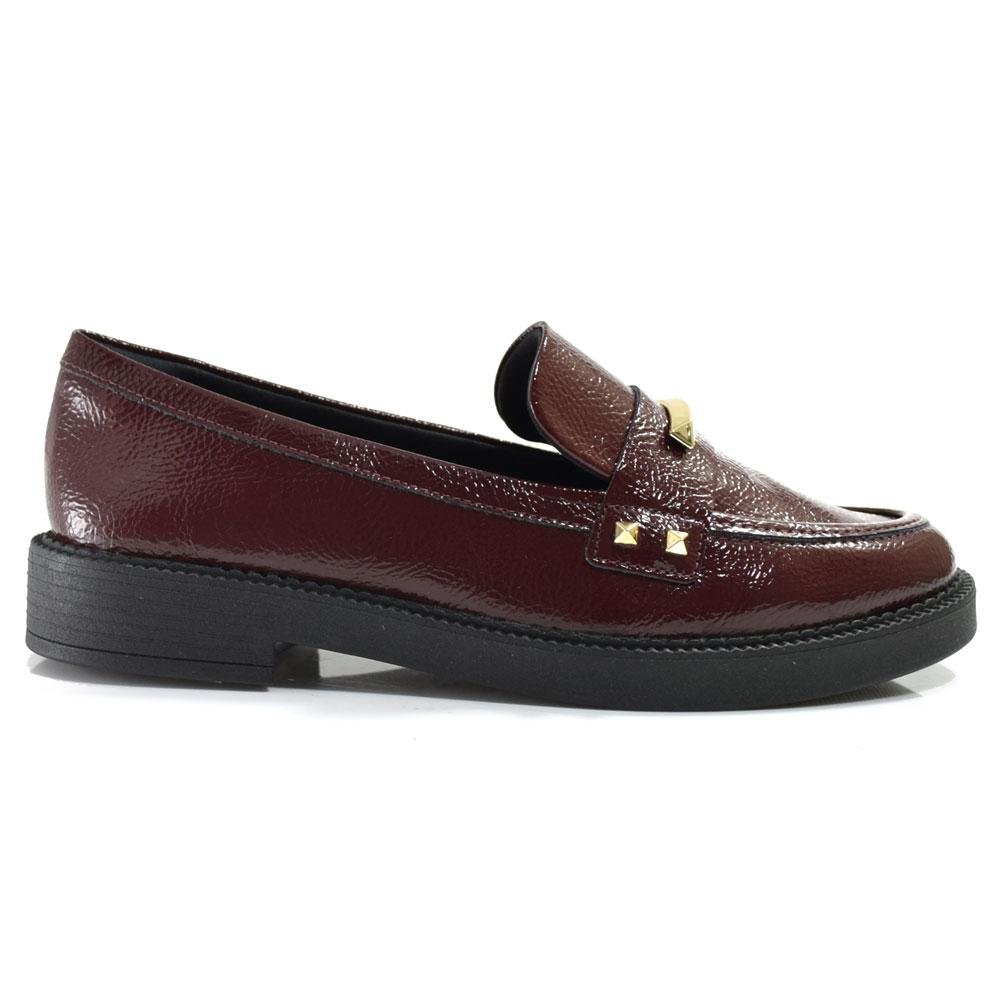 Mocassim Feminino Ramarim 2511102 Bordô 3
