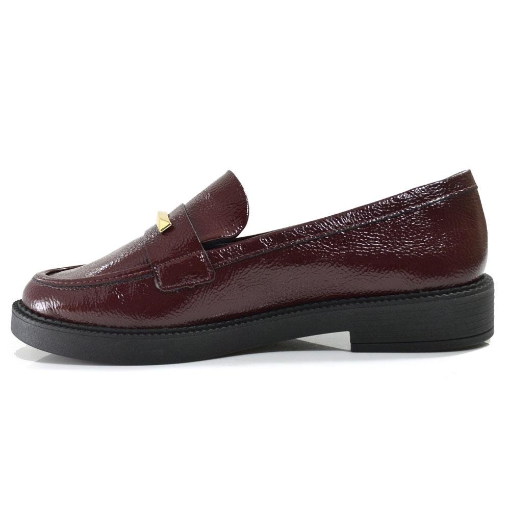 Mocassim Feminino Ramarim 2511102 Bordô 5