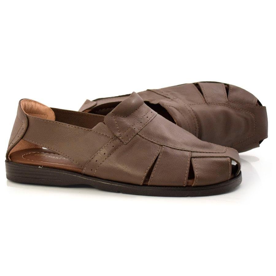 Papete de Couro Masculina Italianinho 34719 Marrom 2