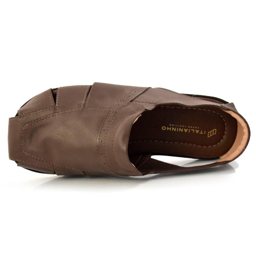 Papete de Couro Masculina Italianinho 34719 Marrom 6