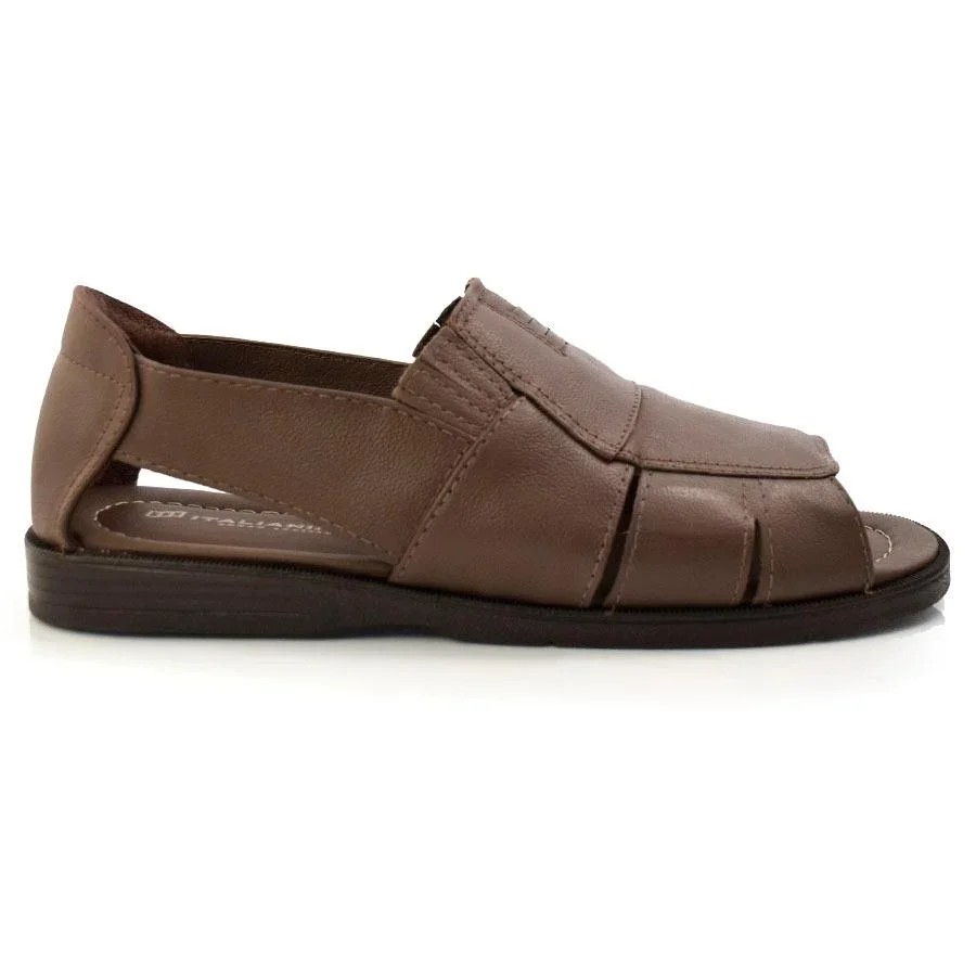 Papete de Couro Masculina Italianinho 34506 Marrom 3