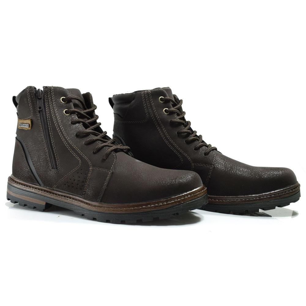Coturno Masculino Stay 4809.00 Marrom 2