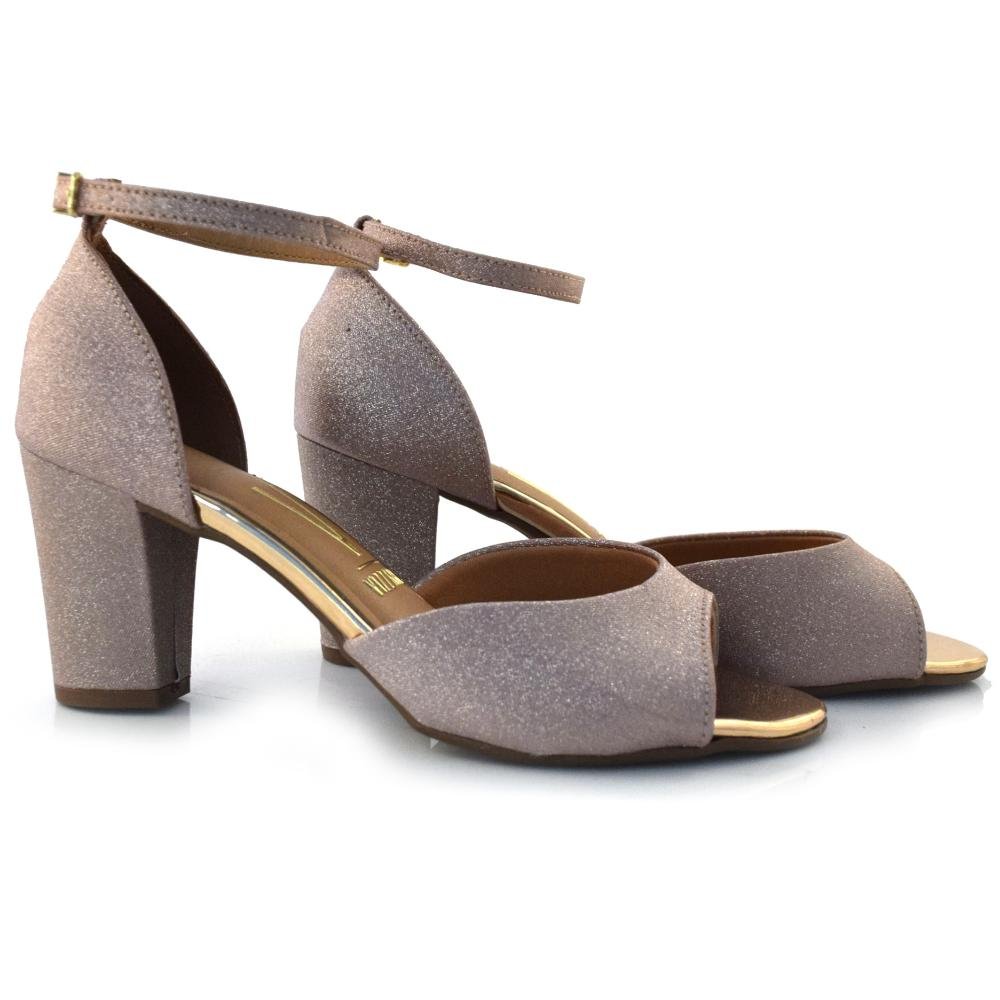 Sandália de Festa Feminina Vizzano 6262.406.26594 Rosa 2