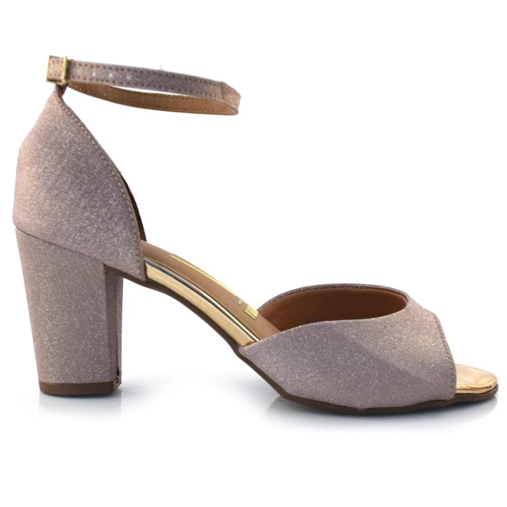 Sandália de Festa Feminina Vizzano 6262.406.26594 Rosa 3