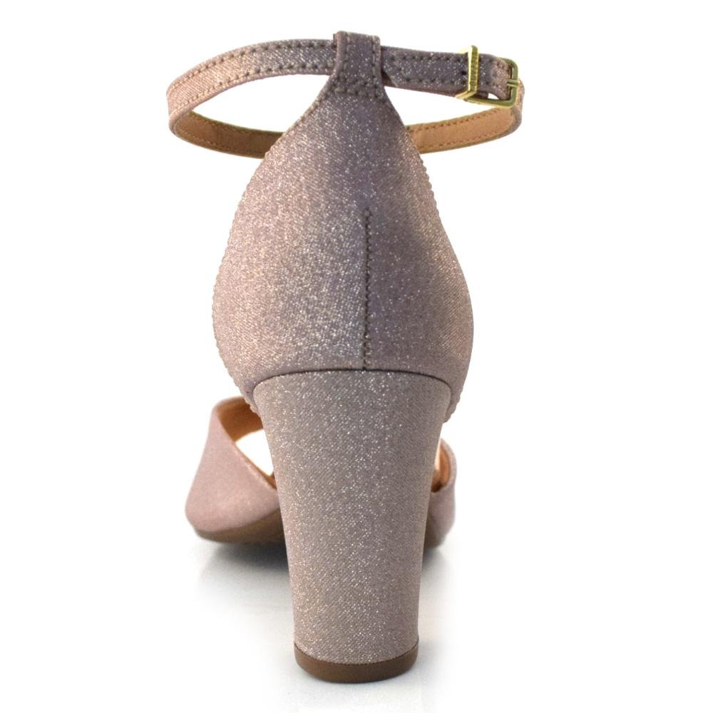 Sandália de Festa Feminina Vizzano 6262.406.26594 Rosa 4