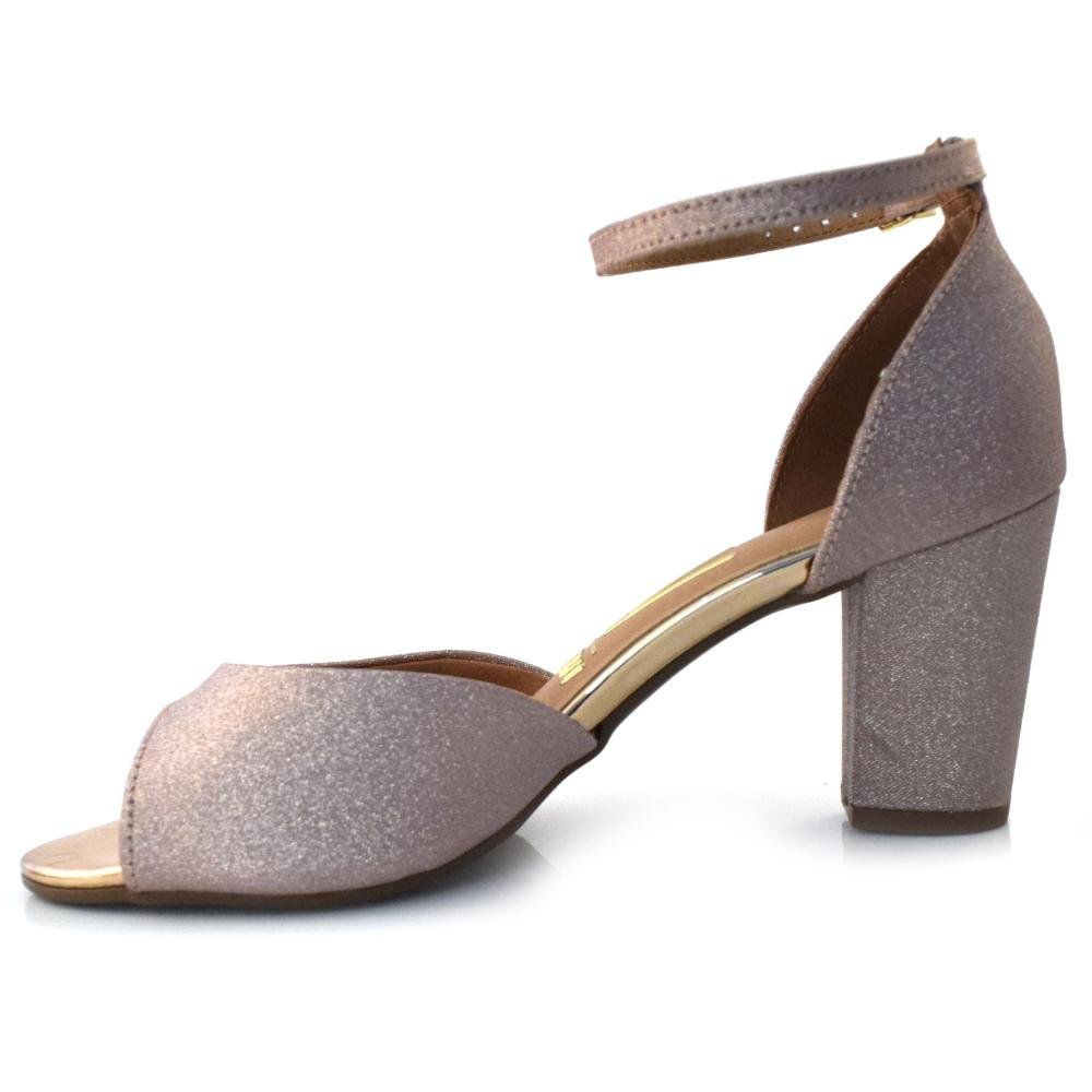 Sandália de Festa Feminina Vizzano 6262.406.26594 Rosa 5