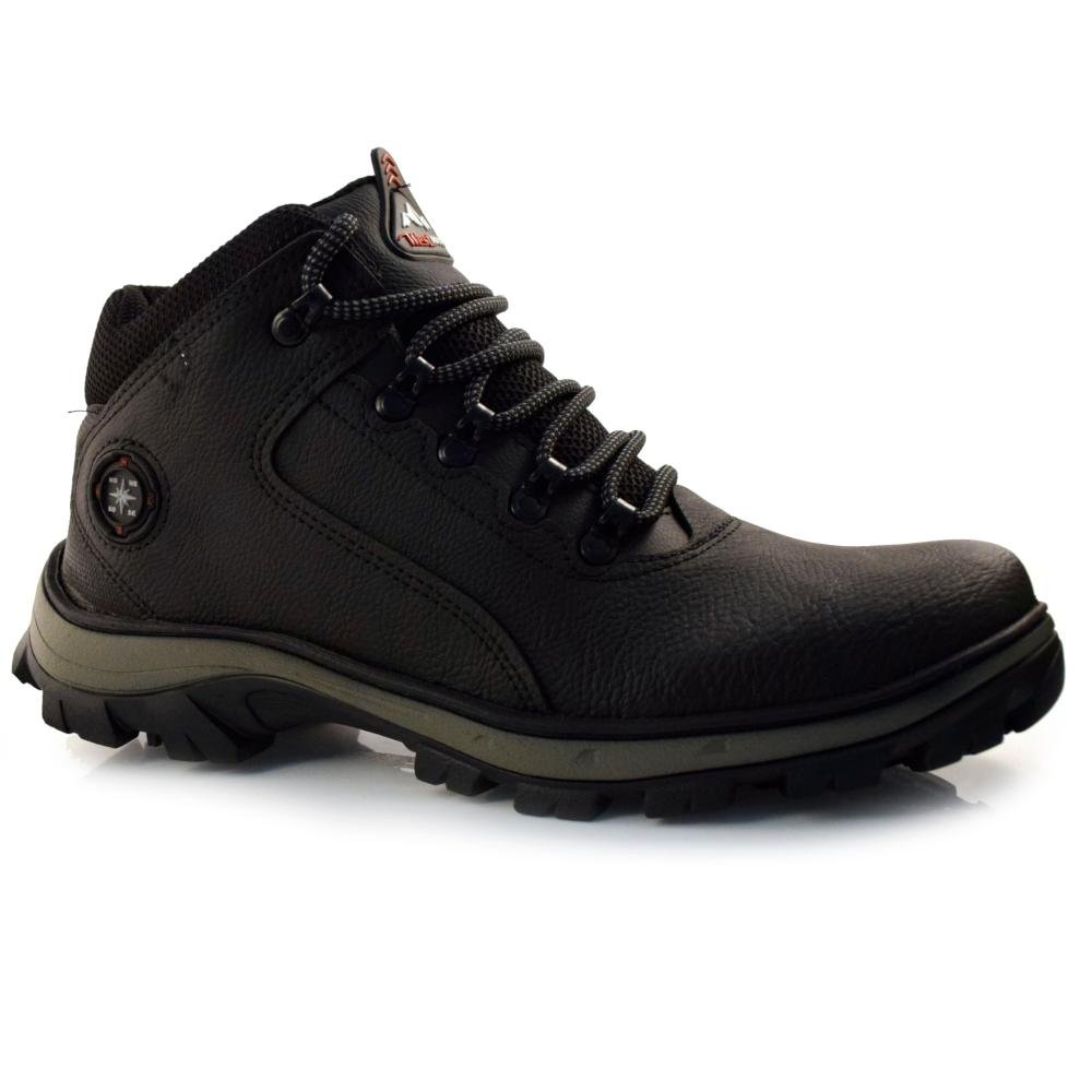 Coturno Masculino West Line 140 Preto 1