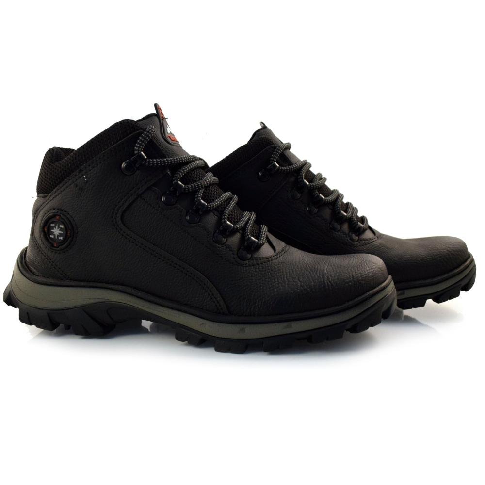 Coturno Masculino West Line 140 Preto 2
