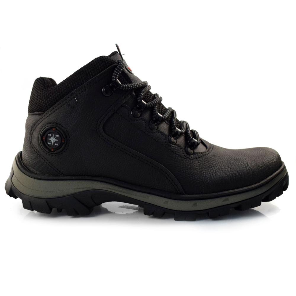 Coturno Masculino West Line 140 Preto 3