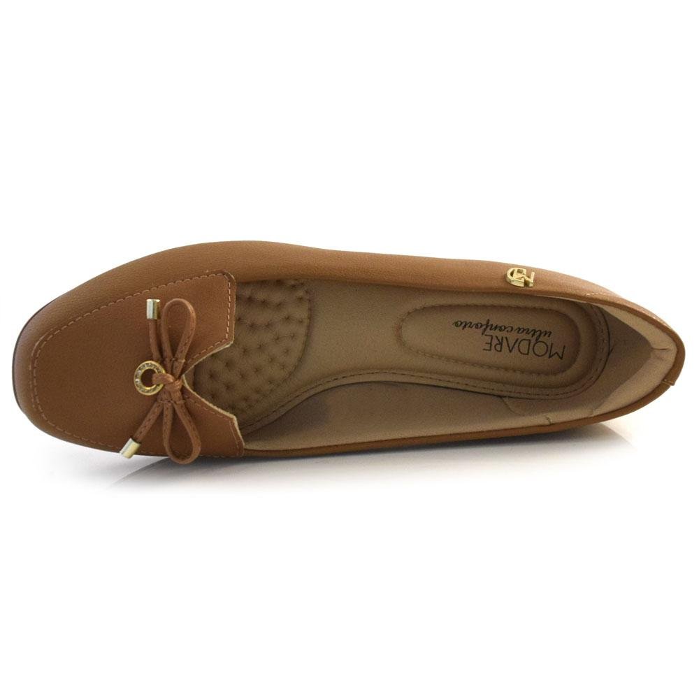 Loafer Feminino Modare 7016461-21736 Marrom 7