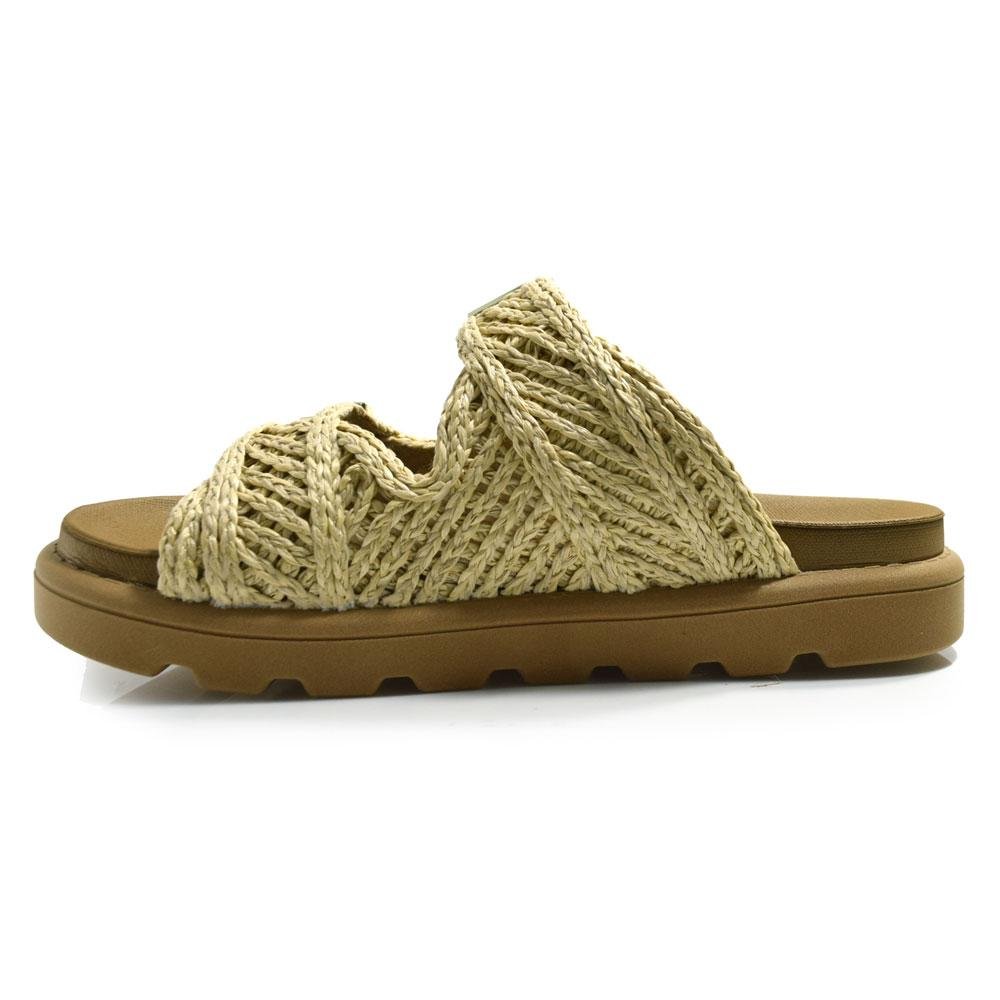 Sandália Flat Feminina Vizzano Bege 5