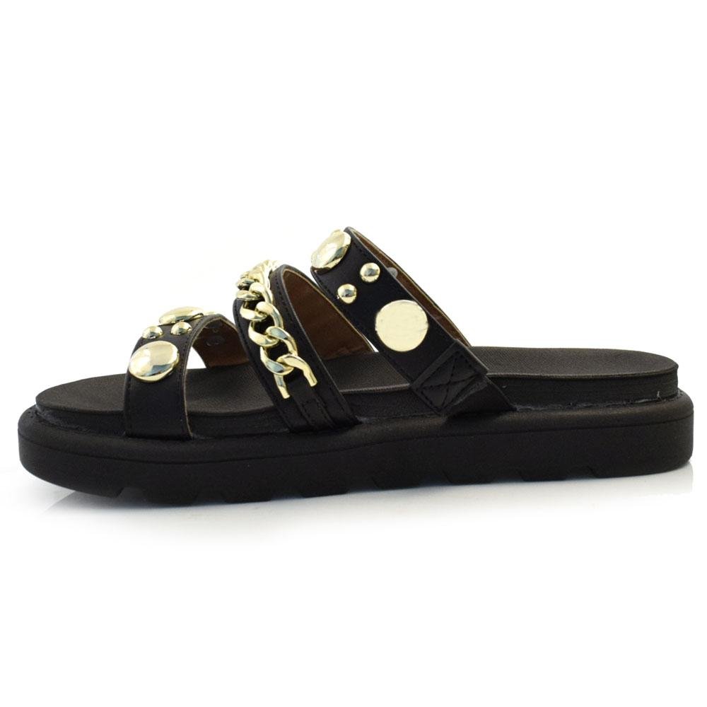 Sandália Flat Feminina Vizzano 6510.102.7286 Preto 5