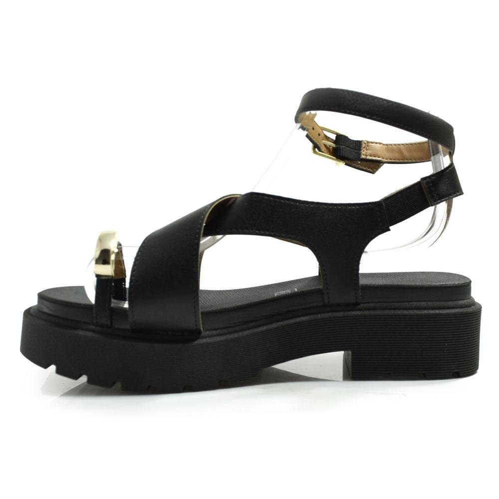 Sandália Flat Feminina Vizzano 6499.122.7286 Preto 5