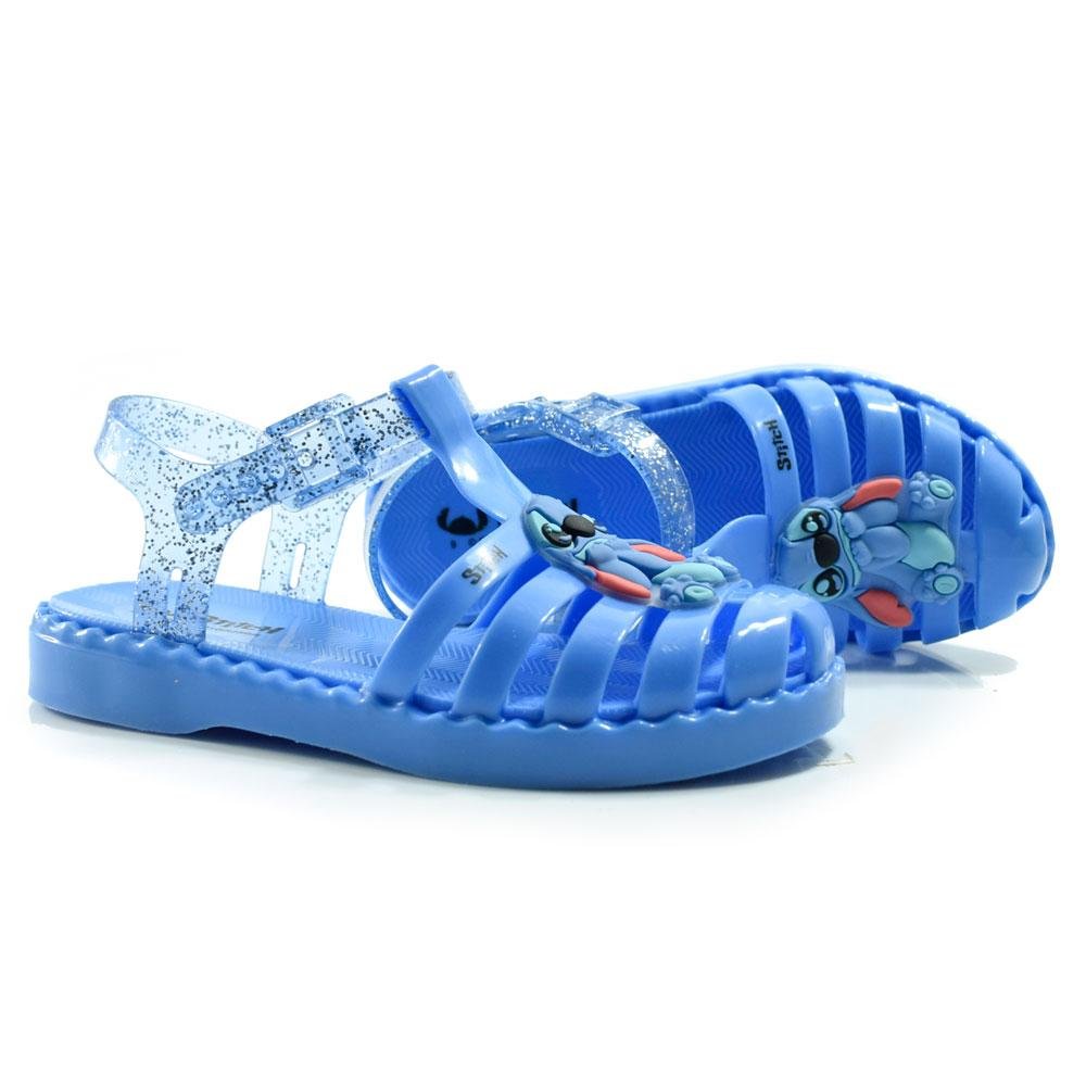 Sandália Infantil Grendene Stitch 23322 Azul 2