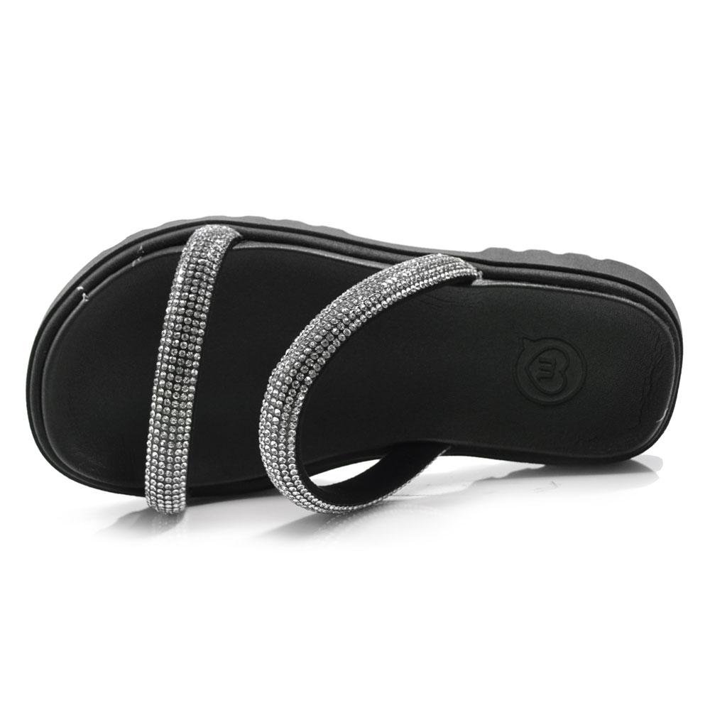 Sandália Flat Infantil Molekinha 2344.127.26466 Preto 6