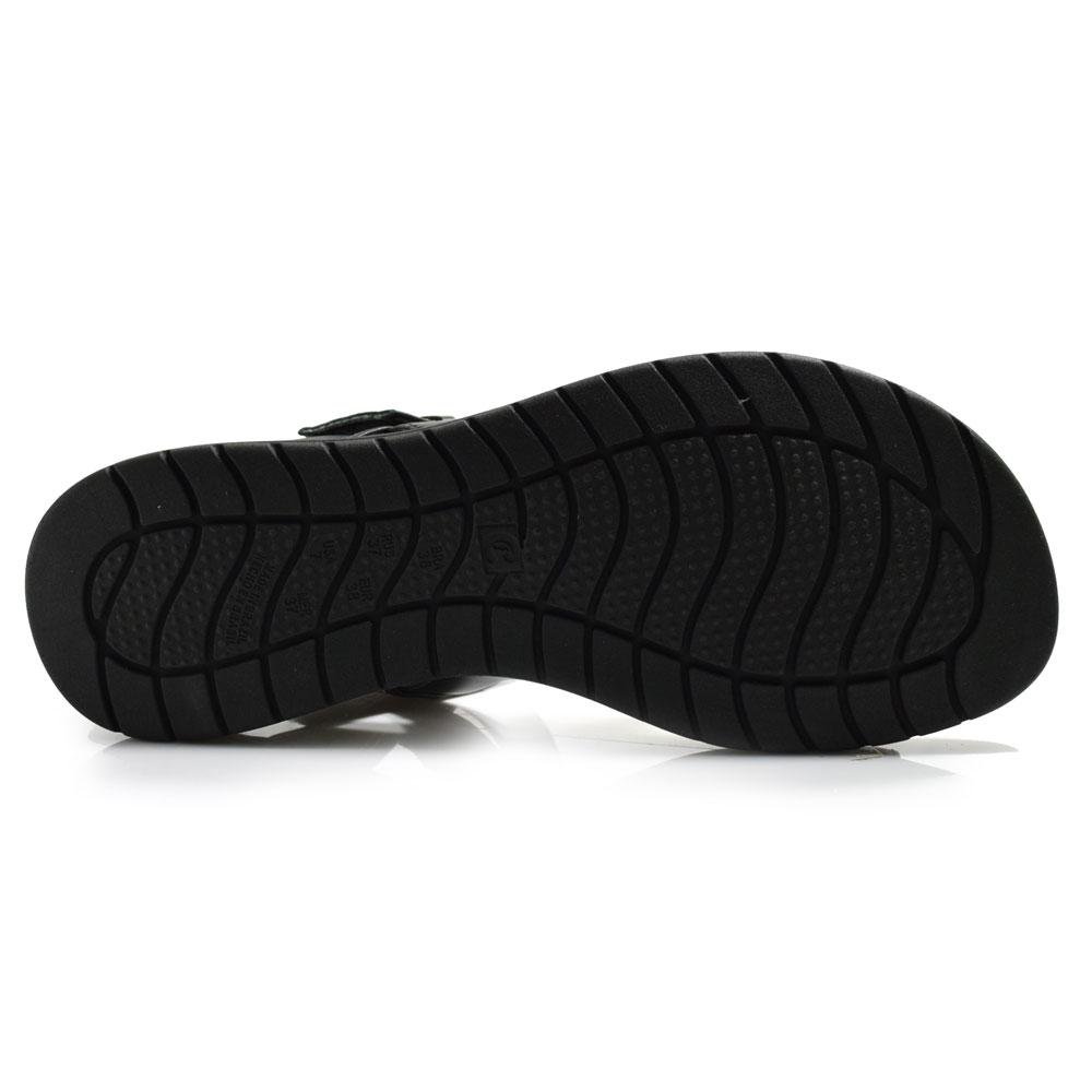 Sandália Rasteira Feminina Comfortflex 2551404 Preto 7