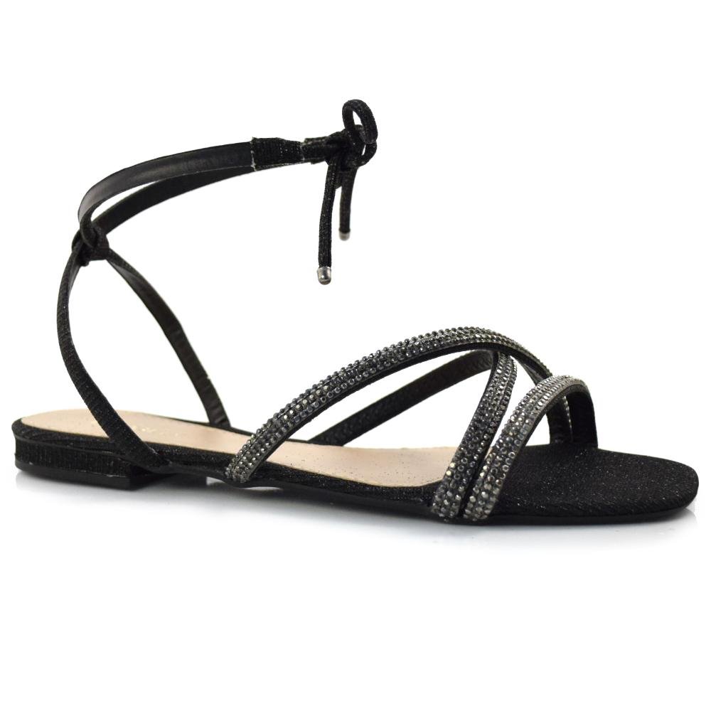 Sandália Rasteira Feminina Lacolly 28220