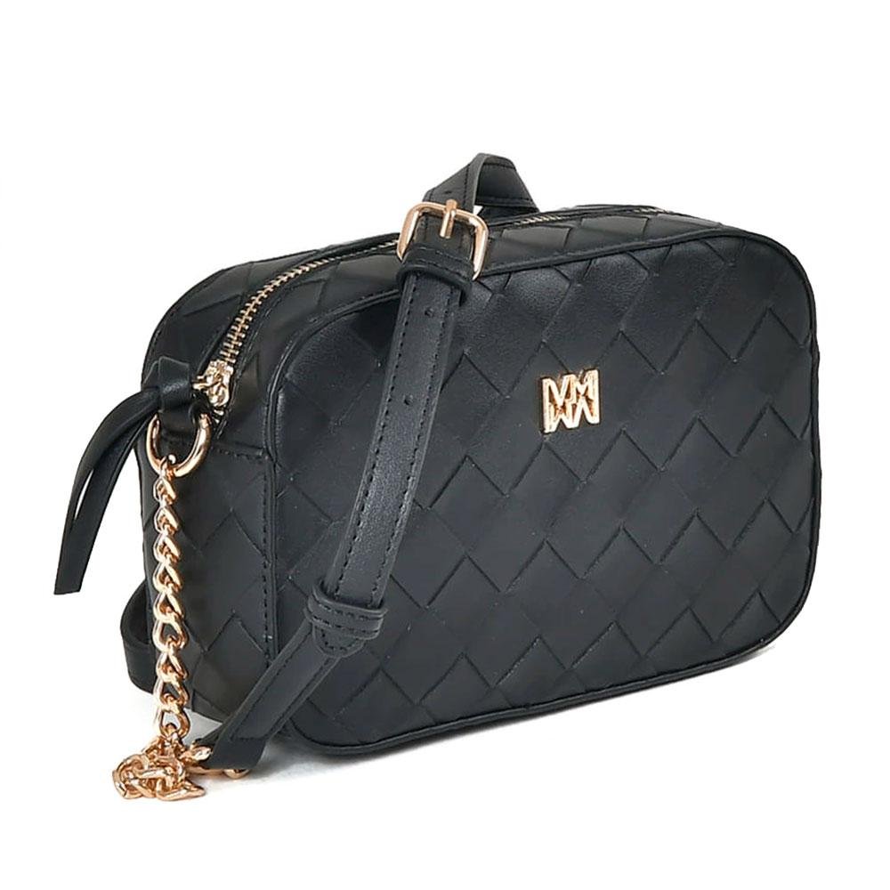Bolsa Transversal Feminina Via Marte B2-615-01 Preto 2
