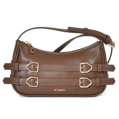 Bolsa Transversal Feminina Via Marte B1-203-01 Marrom 1