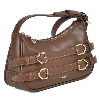 Bolsa Transversal Feminina Via Marte B1-203-01 Marrom 2