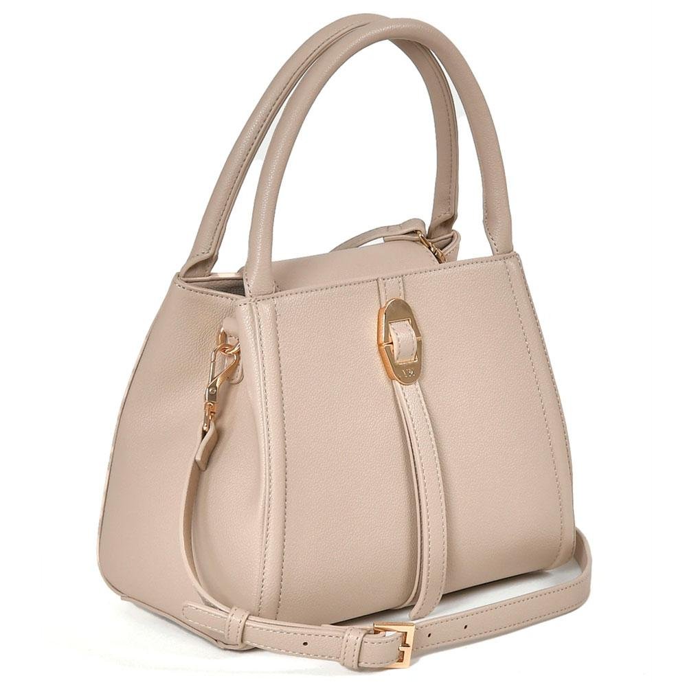 Bolsa de Mão Feminina Via Marte B1-211-01 Bege 2