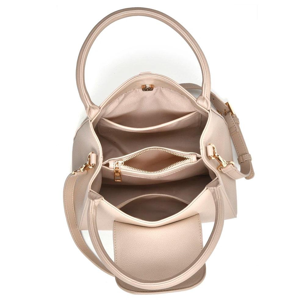 Bolsa de Mão Feminina Via Marte B1-211-01 Bege 4