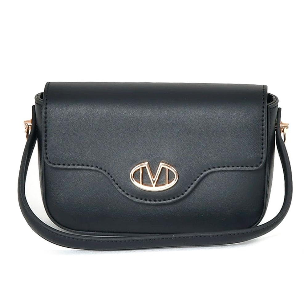 Bolsa Transversal Feminina Via Marte B2-610-01 Preto 1