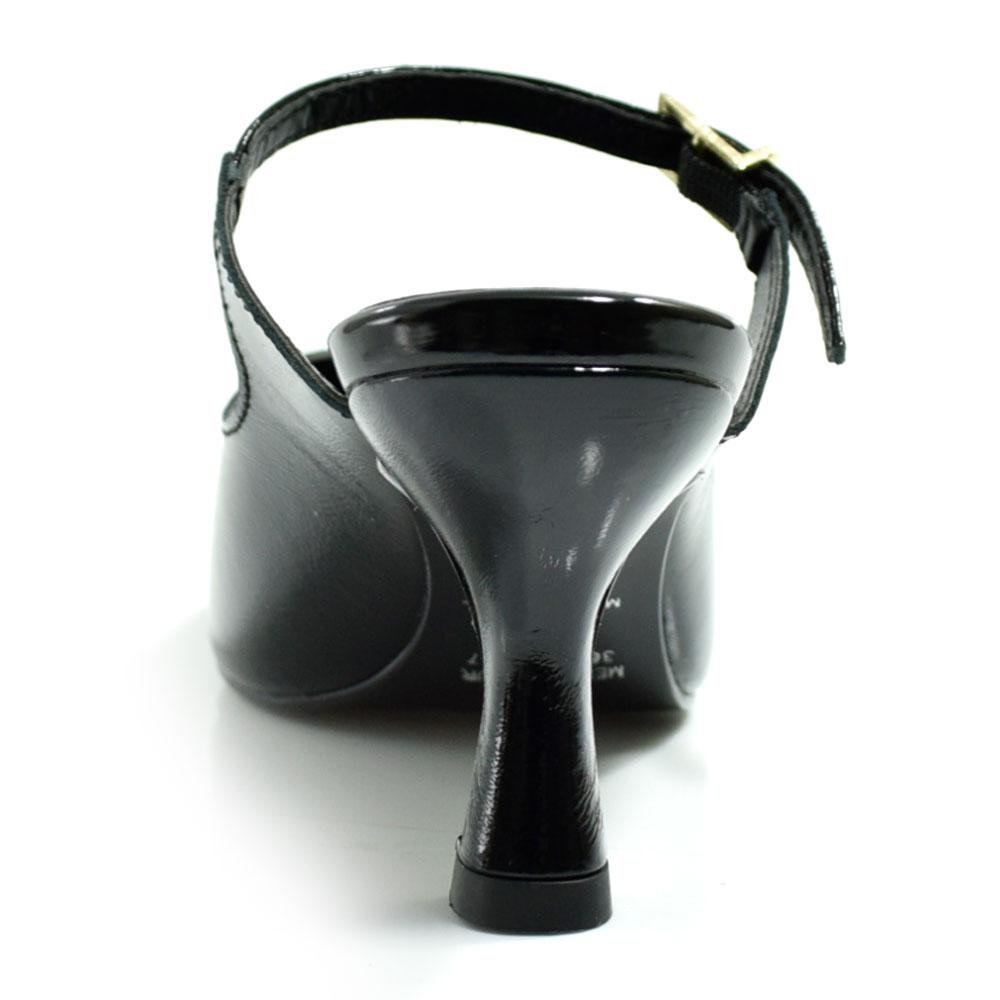 Mule de Couro e Salto Feminino Suzzara 49930 Preto 4