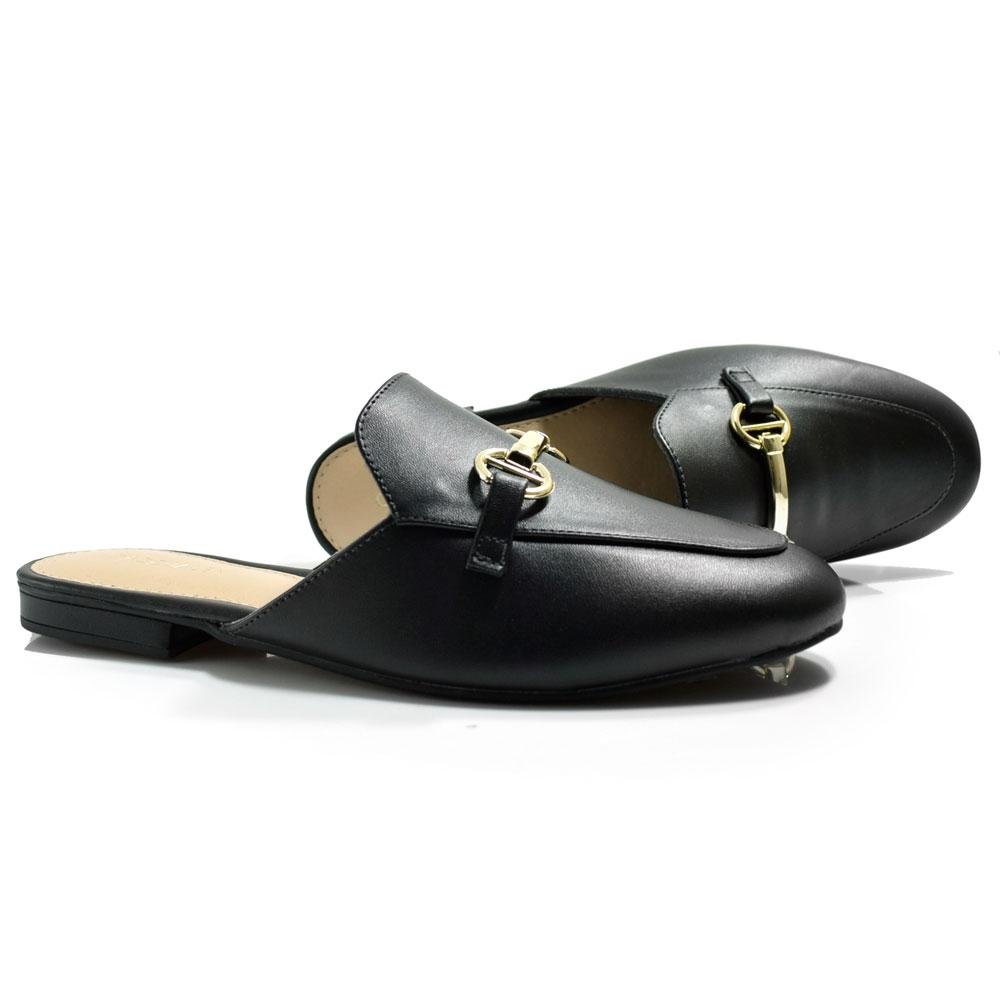 Mule Feminino Cazzualen 62001 Preto 2