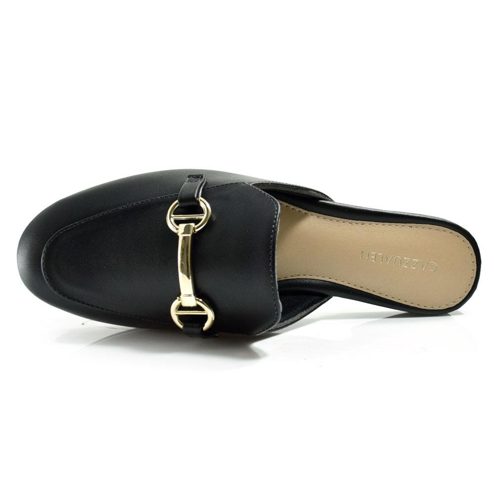 Mule Feminino Cazzualen 62001 Preto 6