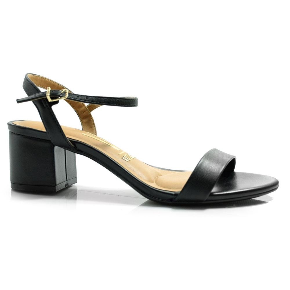 Sandália de Salto Bloco Feminina Vizzano 6291.900.8389 Preto 3