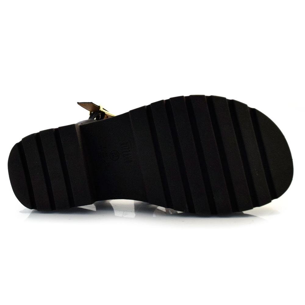 Sandália Flat Feminina Vizzano 6499.110.7286 Preto 7