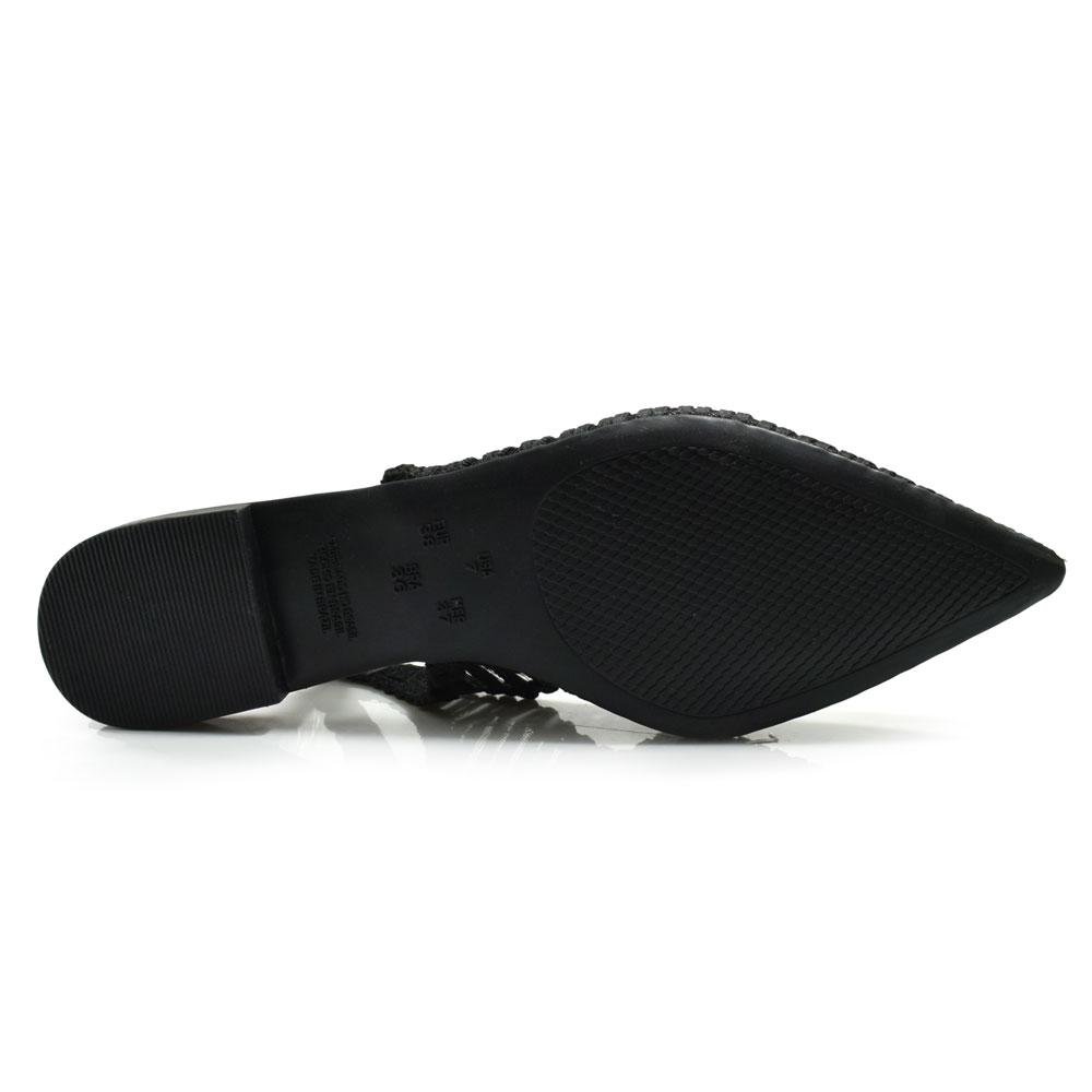 Sapatilha Slingback Feminina Suzzara 373314 Preto 7