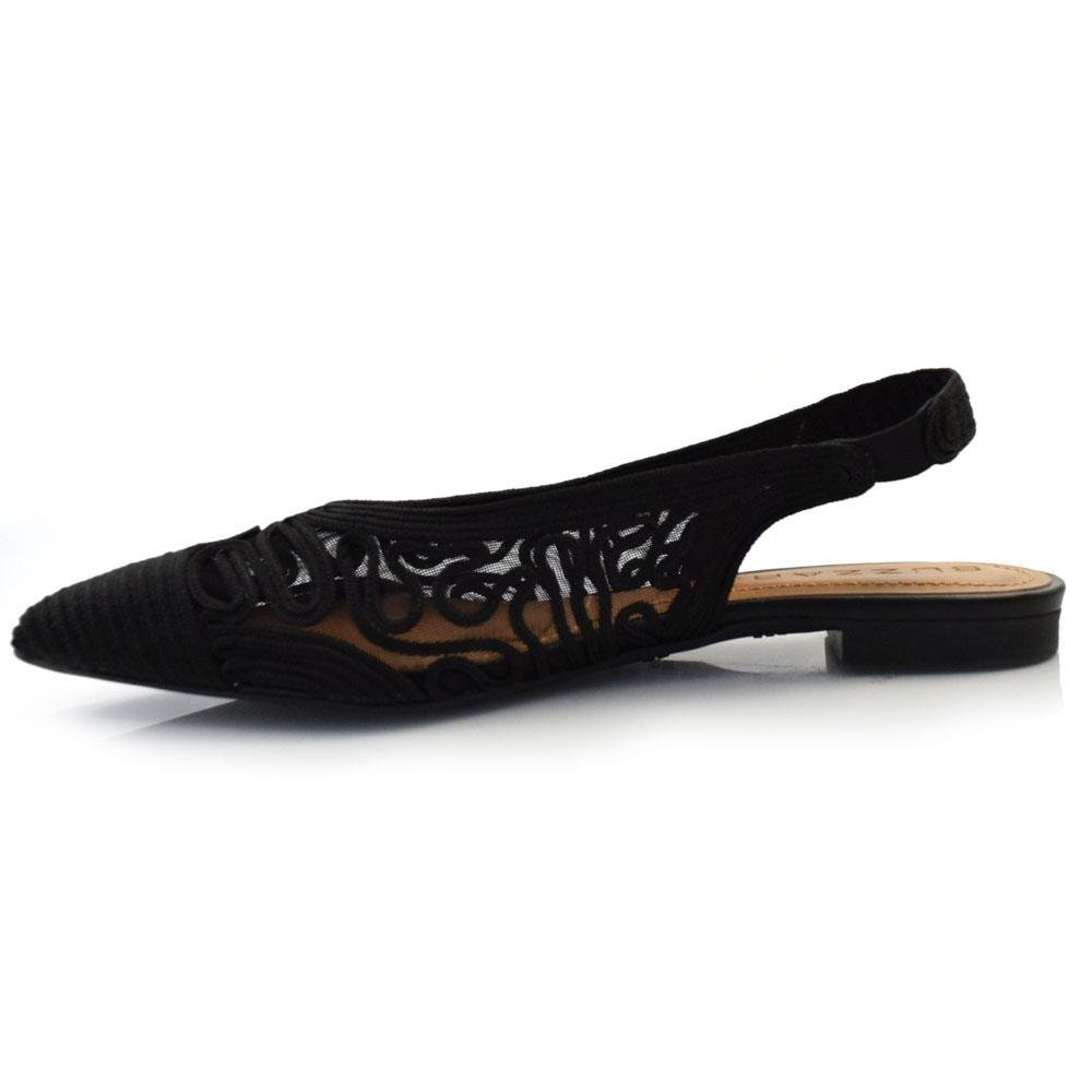 Sapatilha Slingback Feminina Suzzara 373280 Preto 5
