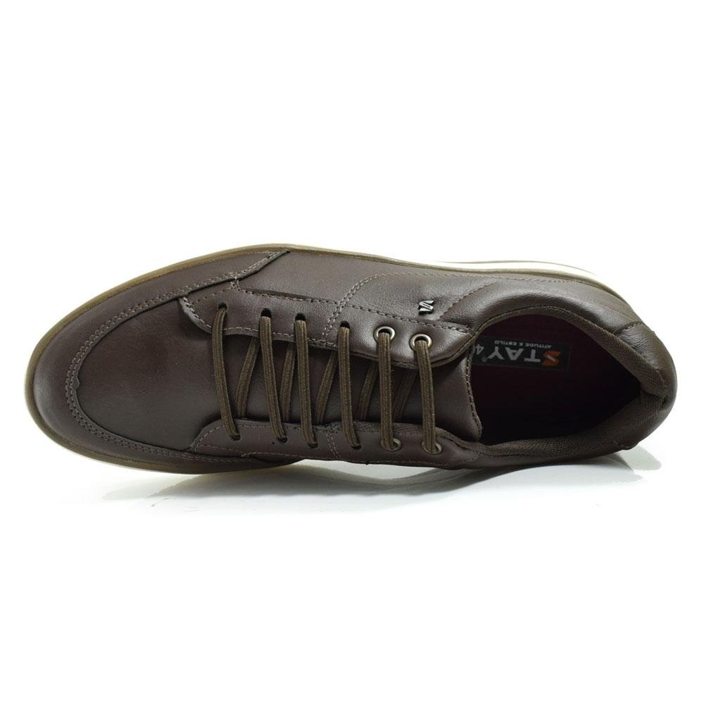 Sapatênis Masculino Stay 11000 Marrom 6