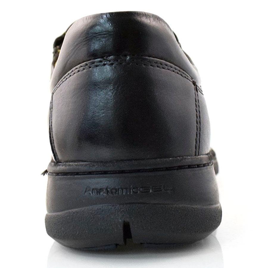 Sapato Social de Couro Anatomic Gel 7902 Preto 3