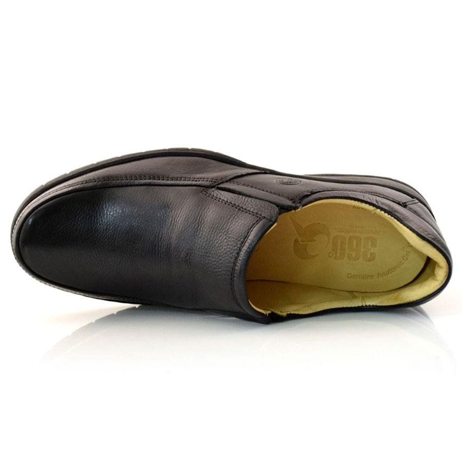 Sapato Social de Couro Anatomic Gel 7902 Preto 5